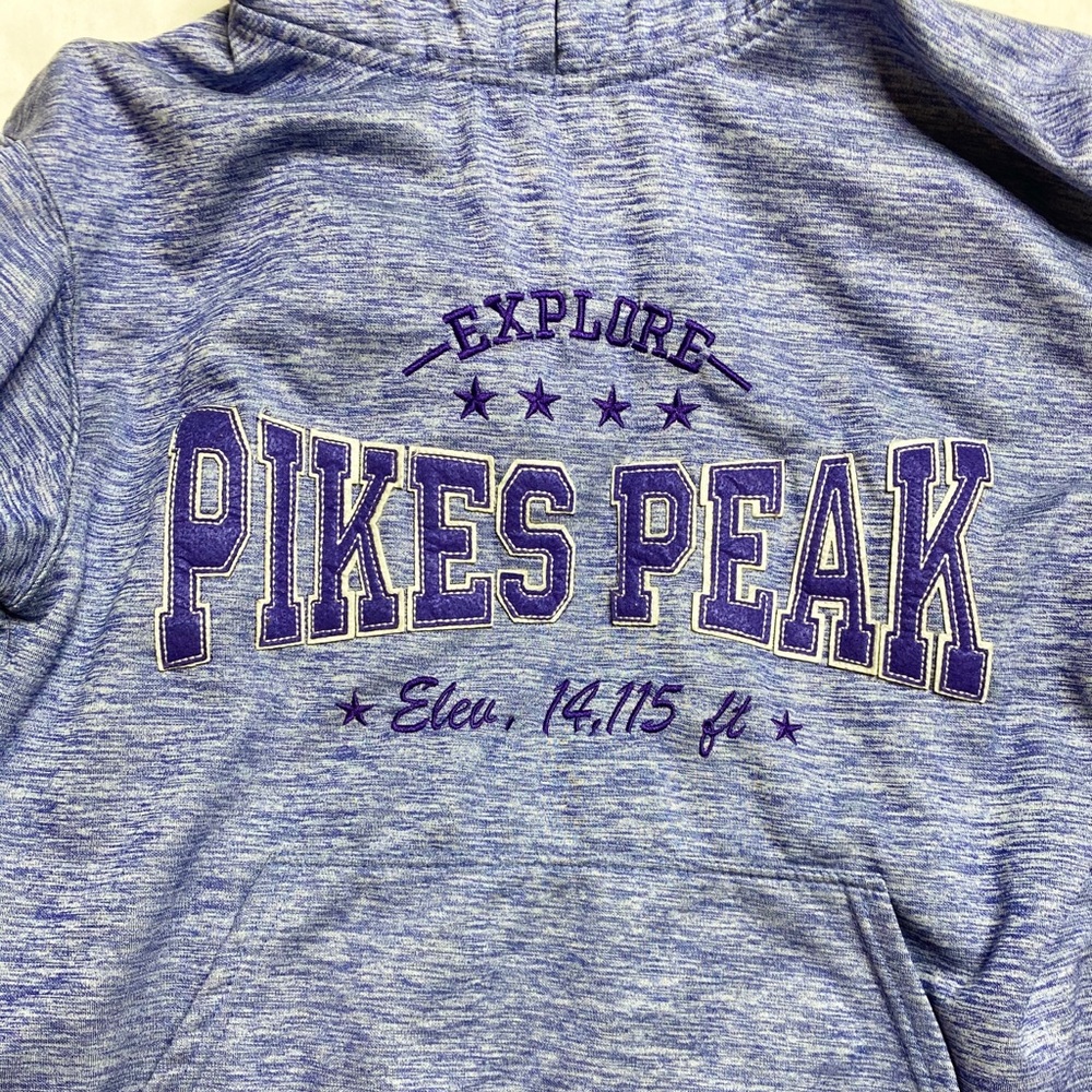 Authentic pikes peak hoodie